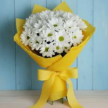 Букет цветов из:  Хризантемы в Летний отдых