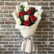 Букет цветов из:  Розы в Летний отдых