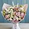 Букет цветов из: Альстромерии и Розы в Летний отдых