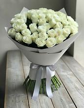 Букет 35 Белых роз #REPLACE_PRED# Летний отдых