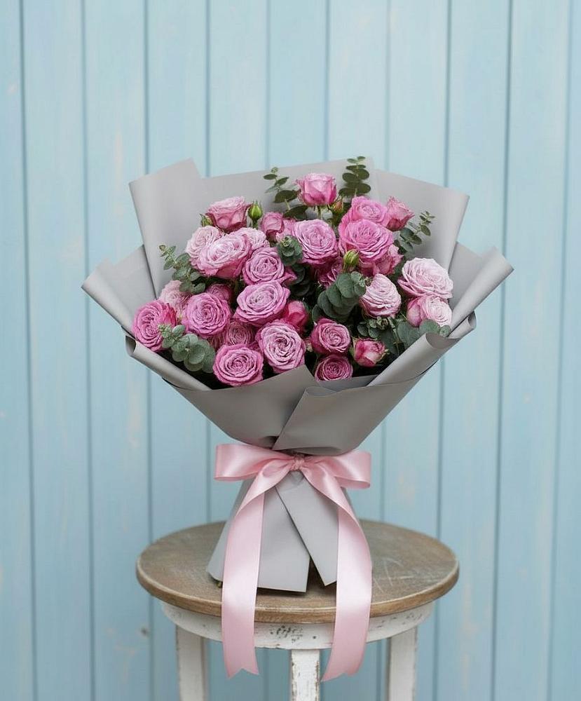 Букет цветов из: Розы в Летний отдых