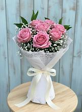 Букет цветов из:  Розы в Летний отдых