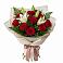 Букет цветов из: Лилии и Розы в Летний отдых