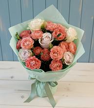 Букет цветов из:  Розы в Летний отдых