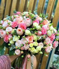 Букет цветов из:  Розы #REPLACE_PRED# Летний отдых