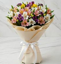 Букет цветов из:  Альстромерии #REPLACE_PRED# Летний отдых