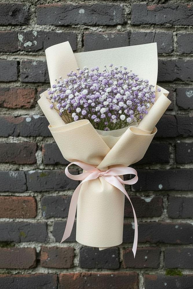 Букет цветов из: Гипсофила в Летний отдых