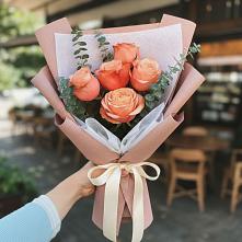 Букет цветов из:  Розы в Летний отдых