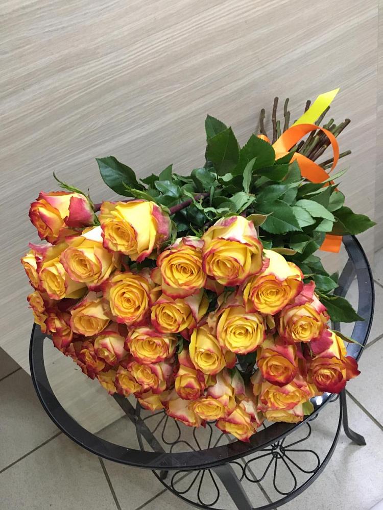 Букет Желтые розы в Летний отдых