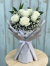 Букет цветов из:  Розы в Летний отдых