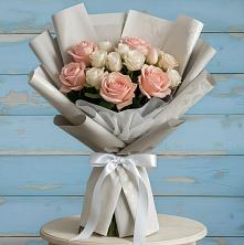 Букет цветов из:  Розы в Летний отдых