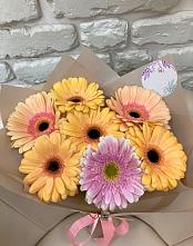 Букет цветов из:  Герберы #REPLACE_PRED# Летний отдых