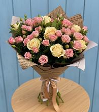 Букет цветов из:  Розы в Летний отдых