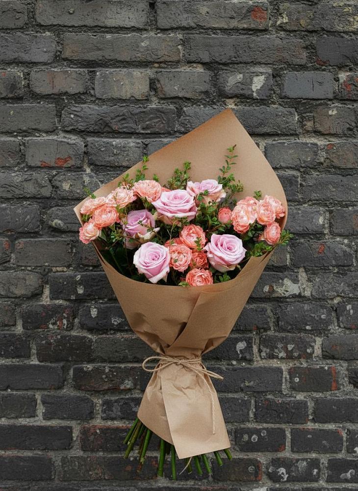 Букет цветов из: Розы в Летний отдых