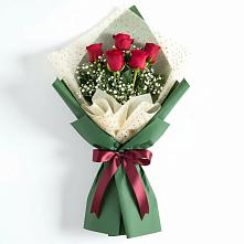 Букет цветов из:  Розы в Летний отдых