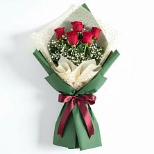 Букет цветов из:  Розы в Летний отдых